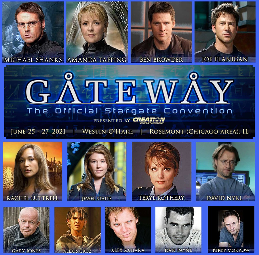 Stargate 2021 Convention SingleDay Seating Options Available